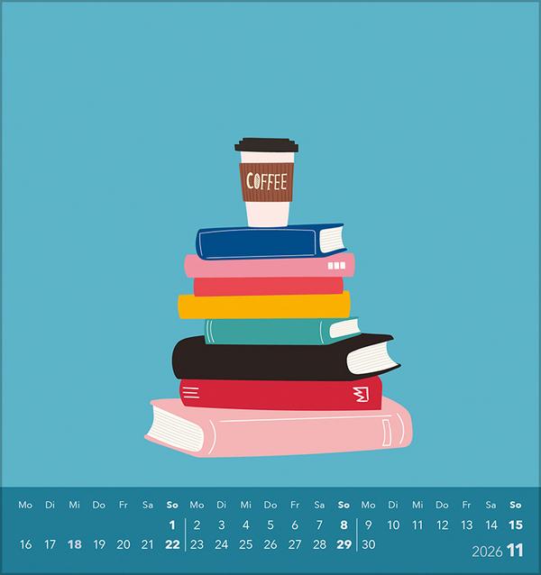 Beispielinhalt (Bild) Kaffee? Läuft bei mir! 2026