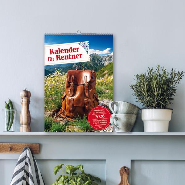 Beispielinhalt (Bild) Kalender für Rentner 2026