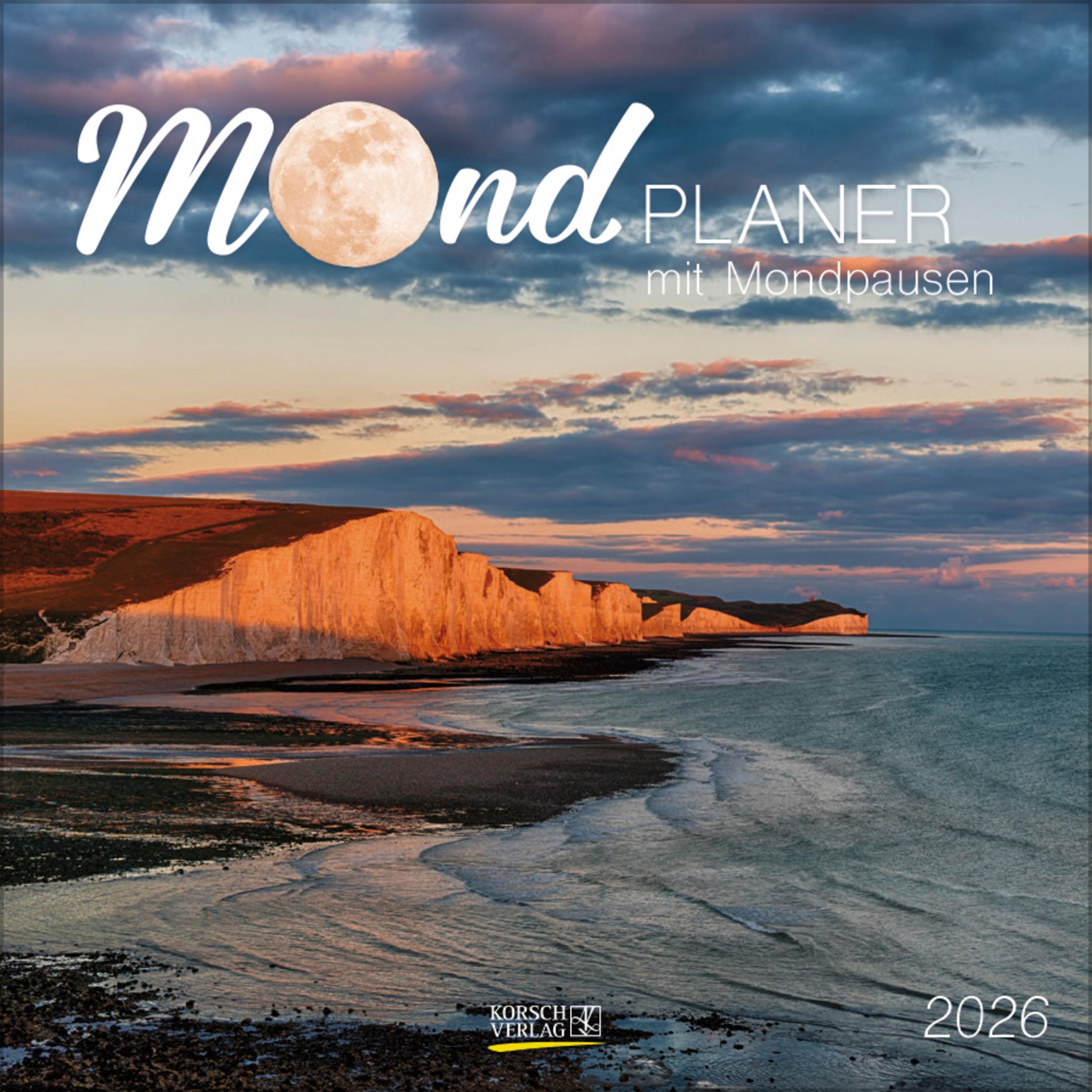 Vorderes Coverbild Der große Mondplaner 2026