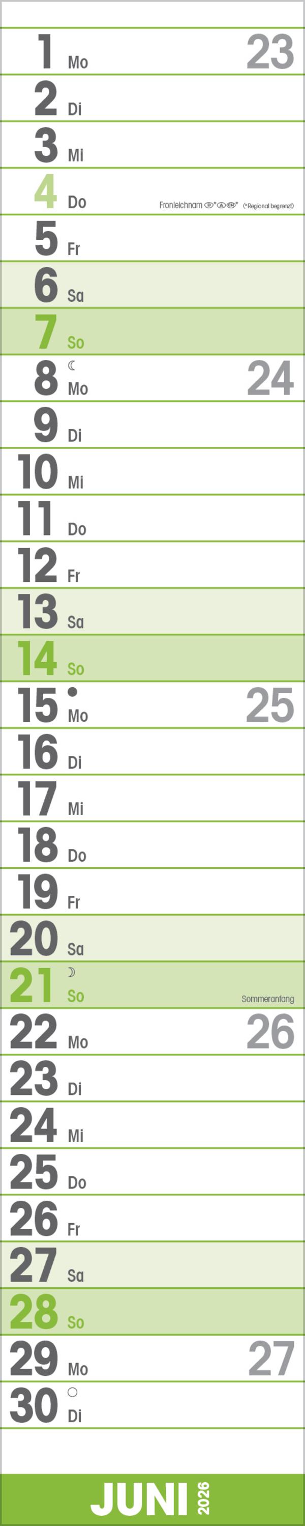 Beispielinhalt (Bild) Supertimer 2026