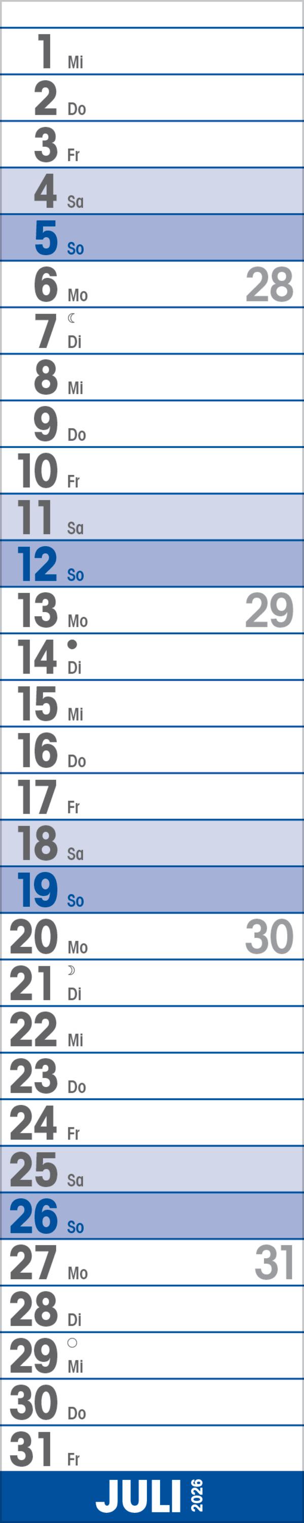 Beispielinhalt (Bild) Supertimer 2026