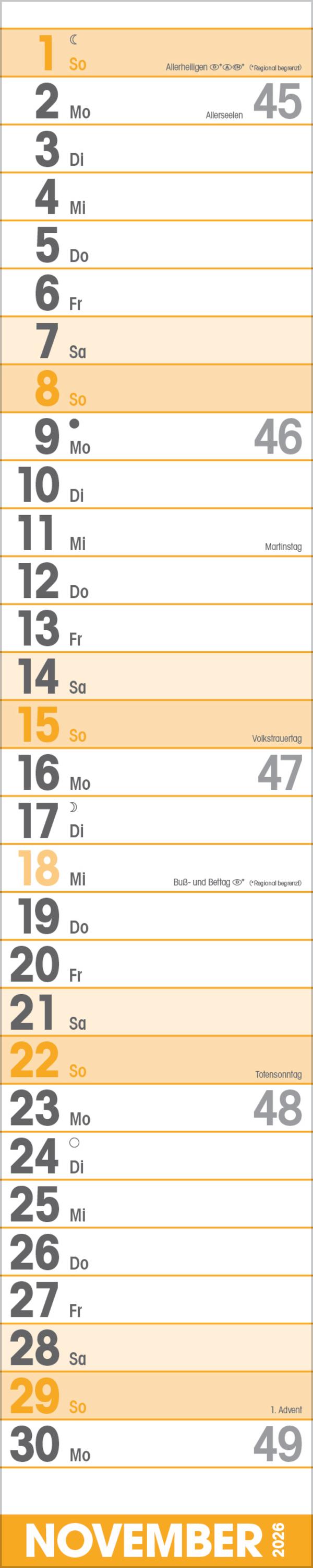 Beispielinhalt (Bild) Supertimer 2026