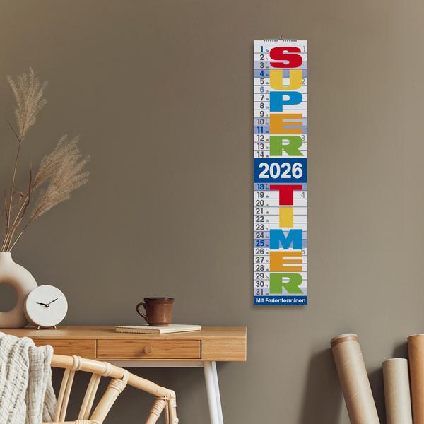 Beispielinhalt (Bild) Supertimer 2026