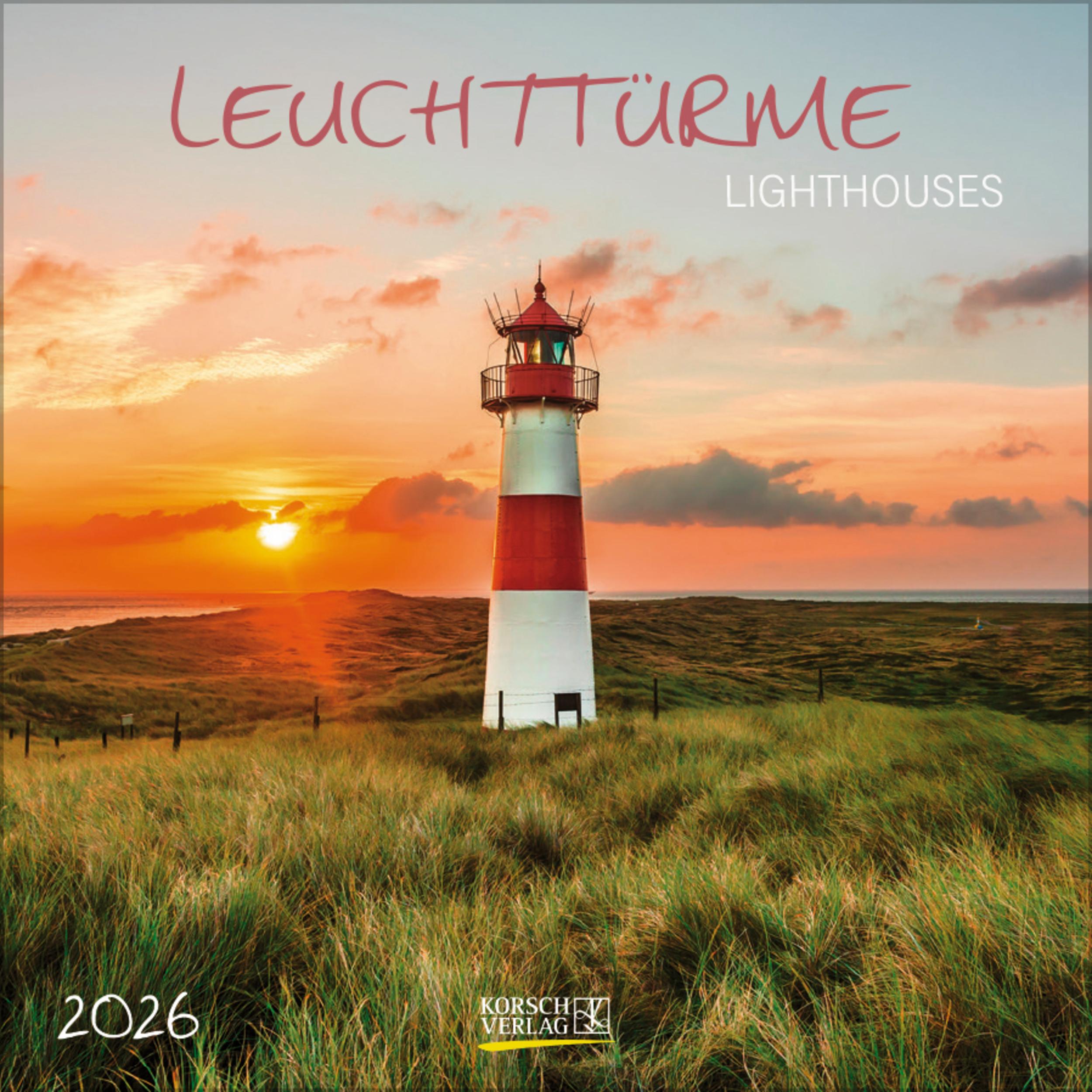 Vorderes Coverbild Leuchttürme 2026