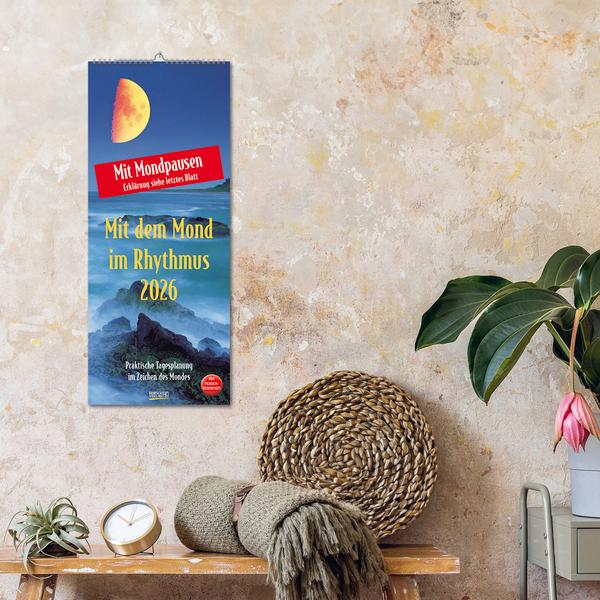 Beispielinhalt (Bild) Mond-Planer 2026