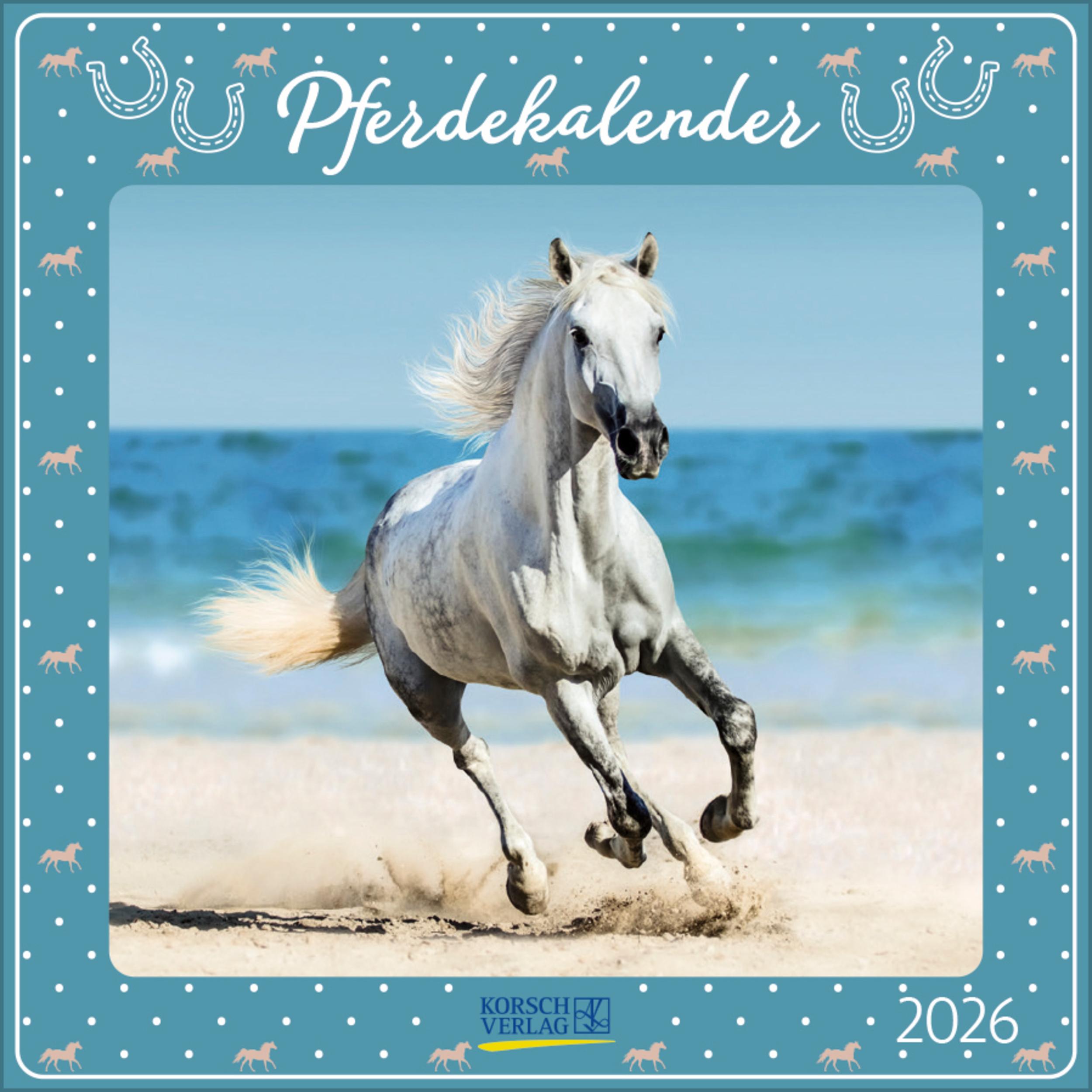 Vorderes Coverbild Pferdekalender 2026