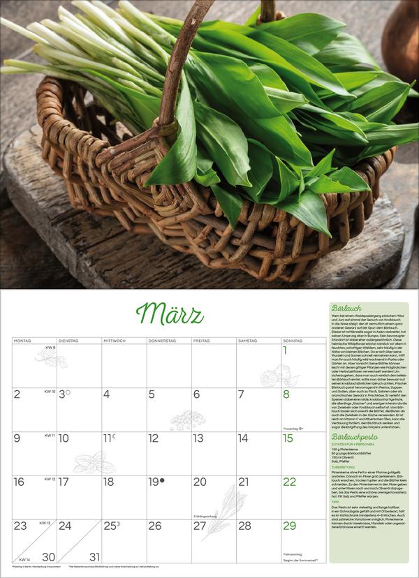 Beispielinhalt (Bild) Kräuter und Gewürze 2026