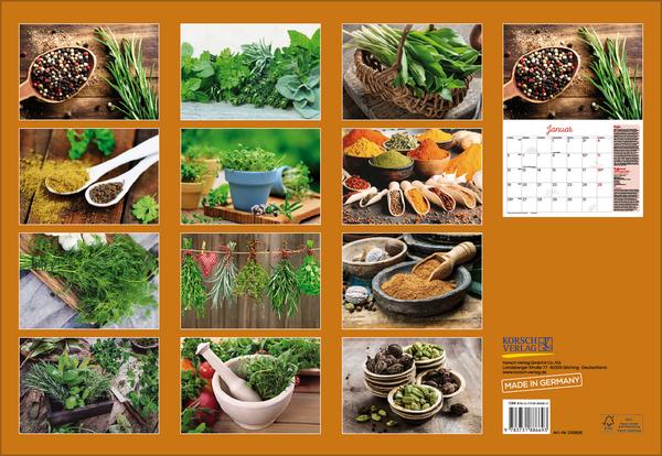 Beispielinhalt (Bild) Kräuter und Gewürze 2026