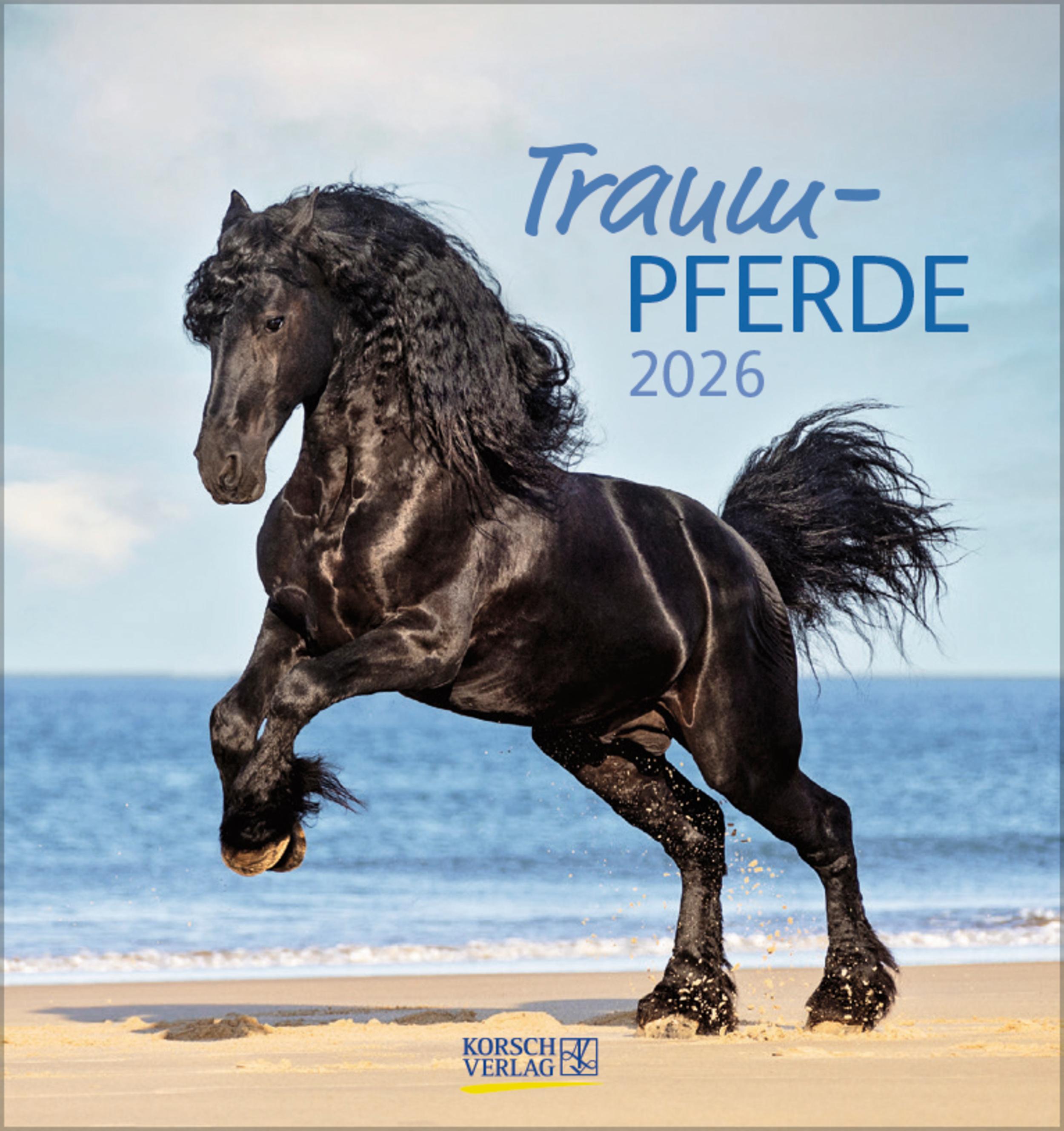 Vorderes Coverbild Traumpferde 2026