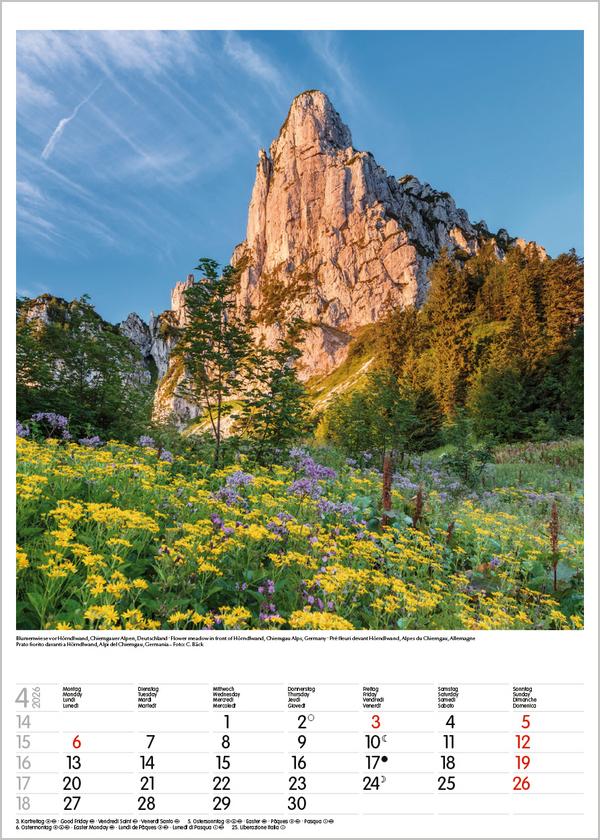 Beispielinhalt (Bild) Alpen 2026