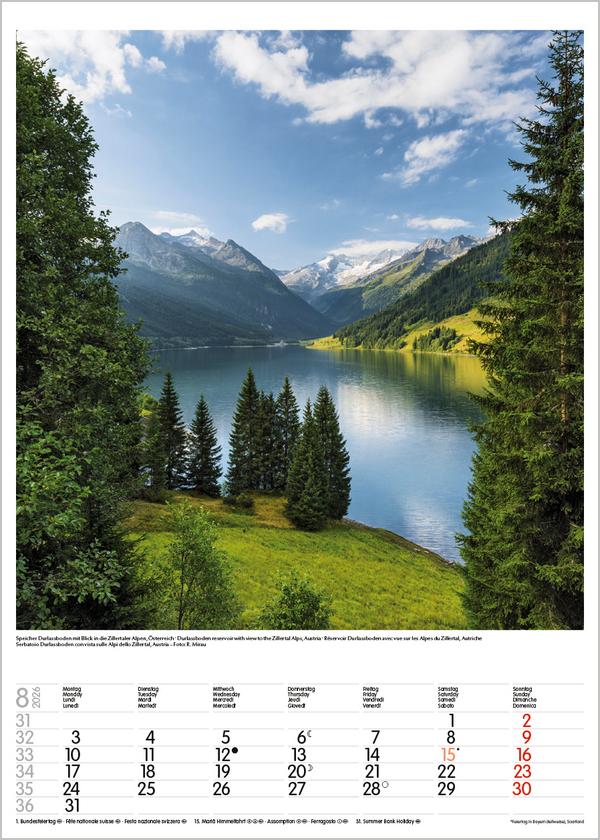 Beispielinhalt (Bild) Alpen 2026