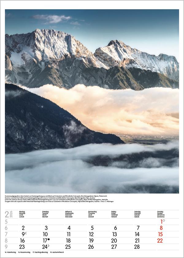 Beispielinhalt (Bild) Alpen 2026