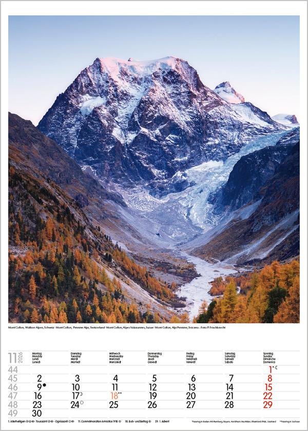 Beispielinhalt (Bild) Alpen 2026