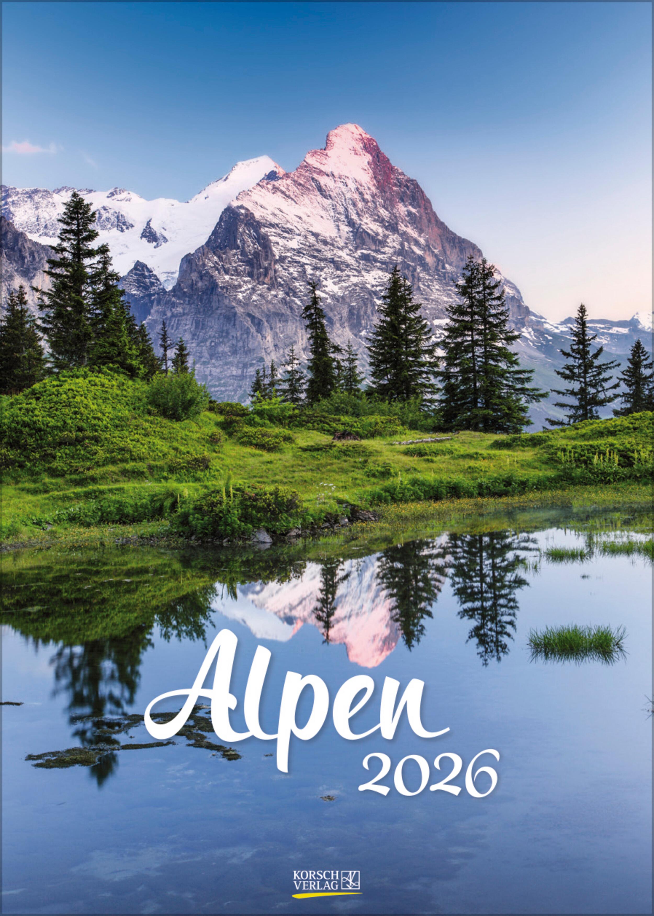 Vorderes Coverbild Alpen 2026