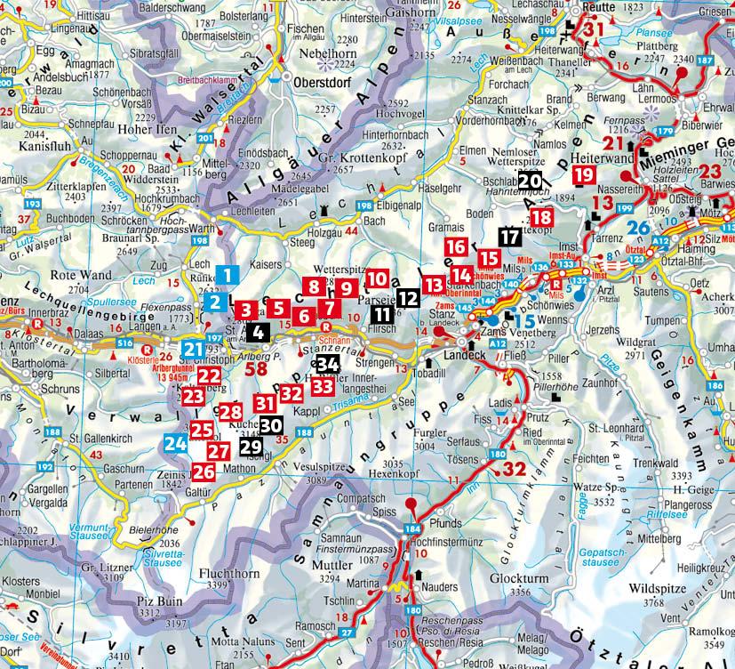 Beispielinhalt (Bild) Lechtaler Höhenweg - Verwall-Runde