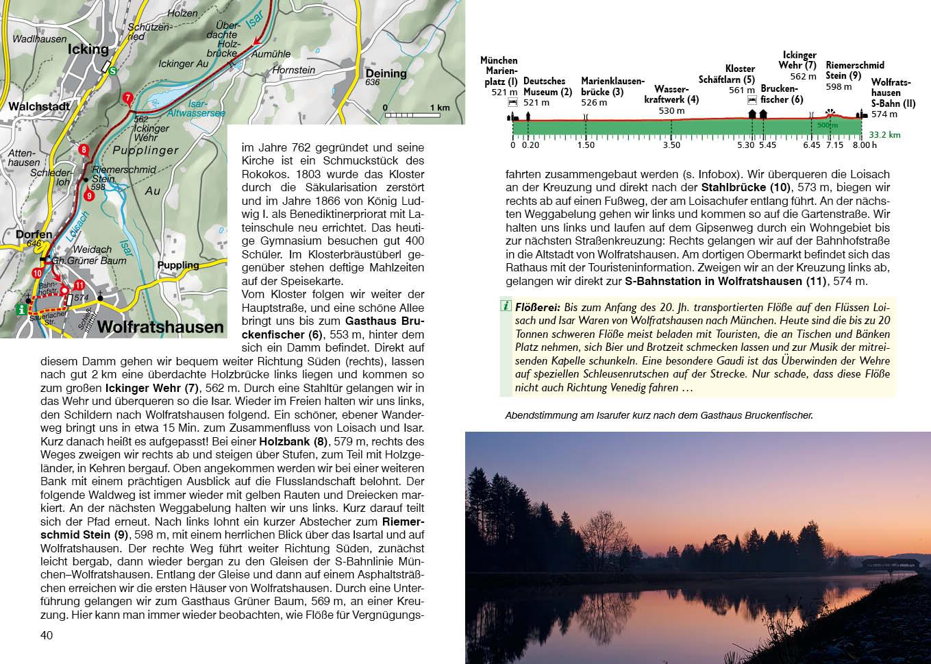 Beispielinhalt (Bild) Alpenüberquerung München - Venedig