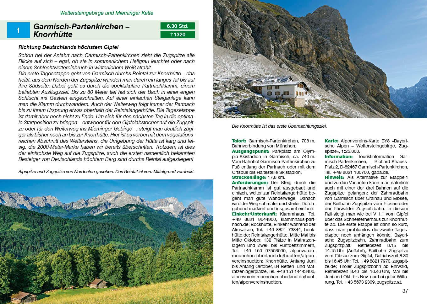 Beispielinhalt (Bild) Alpenüberquerung Garmisch - Brixen