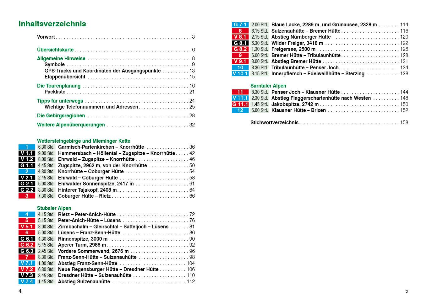 Beispielinhalt (Bild) Alpenüberquerung Garmisch - Brixen