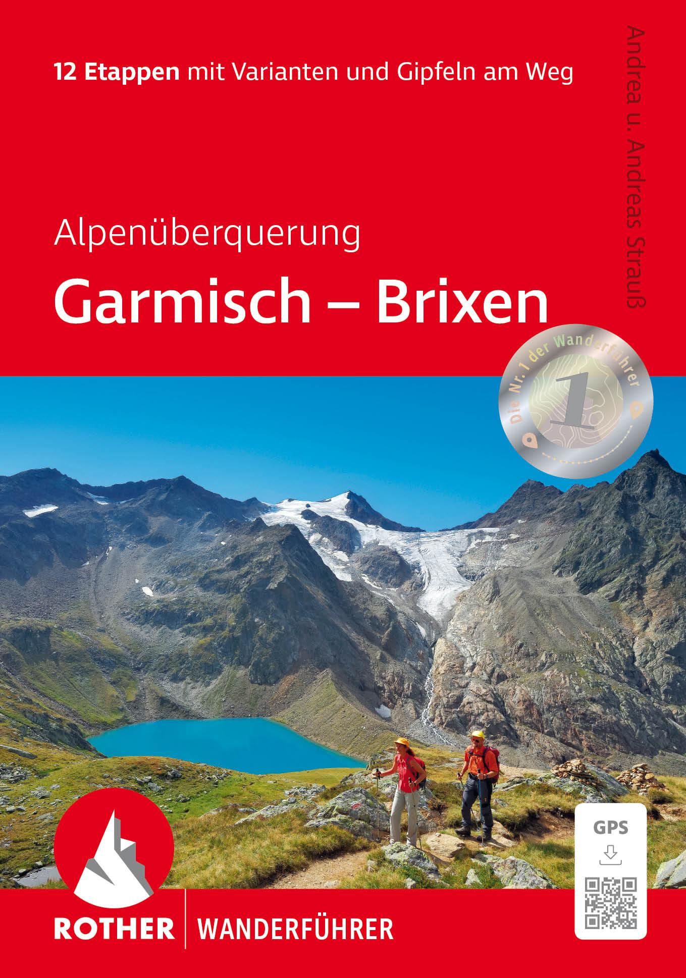 Vorderes Coverbild Alpenüberquerung Garmisch - Brixen