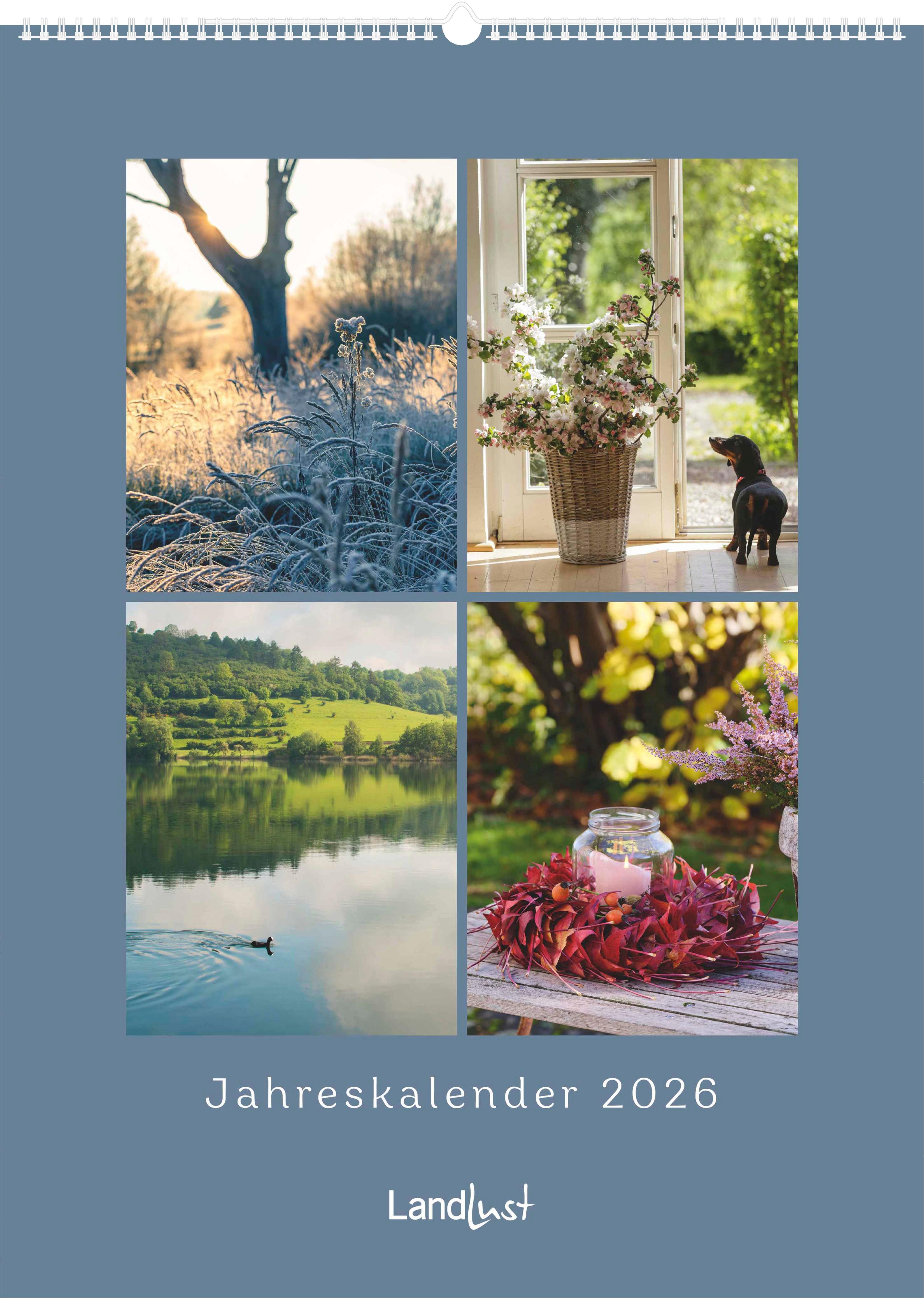 Vorderes Coverbild Landlust: Jahreskalender 2026 Wand-Kalender - Poster-Kalender - Fotografie - Gartenkalender 45x62