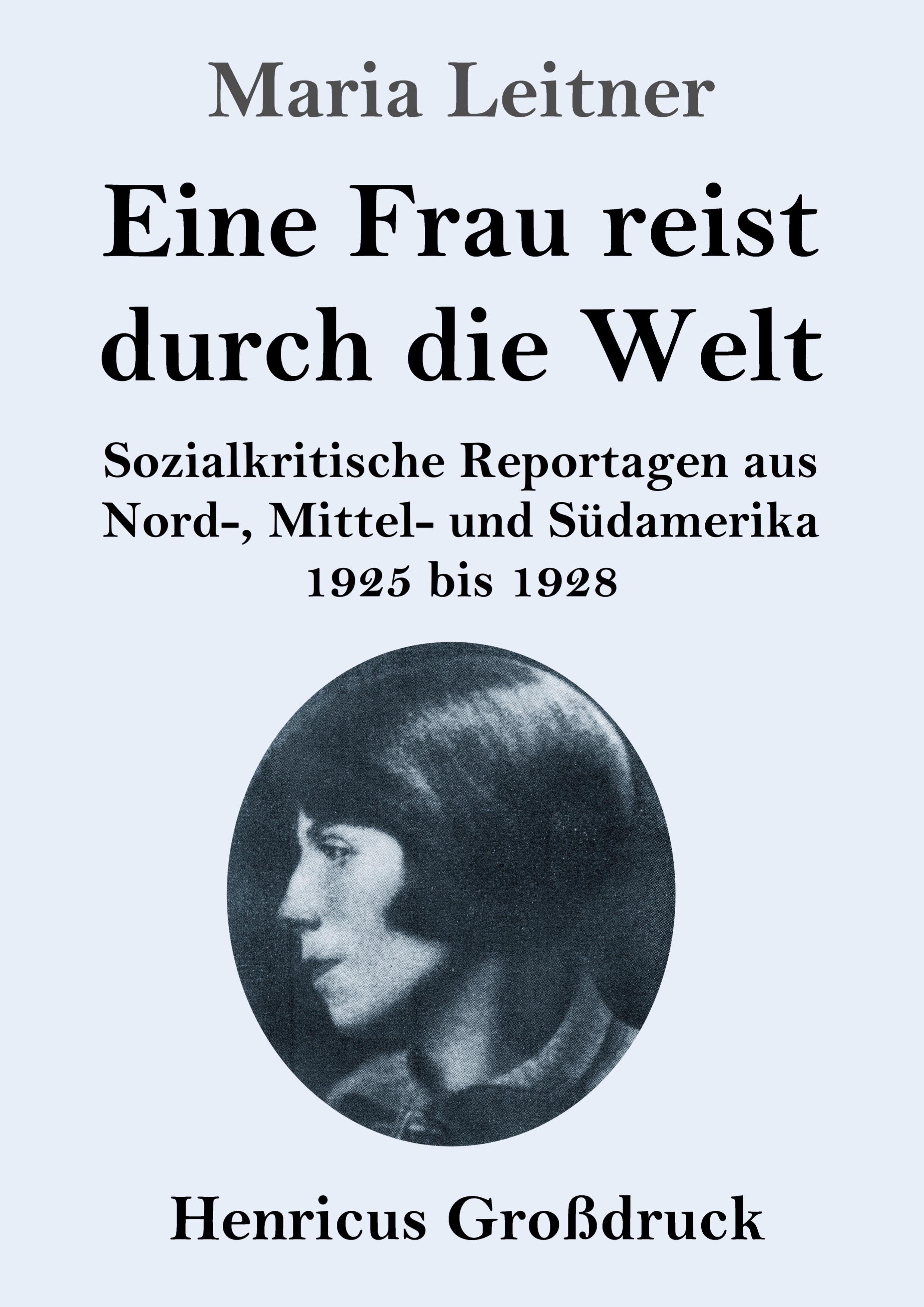 Vorderes Coverbild Eine Frau reist durch die Welt (Großdruck)