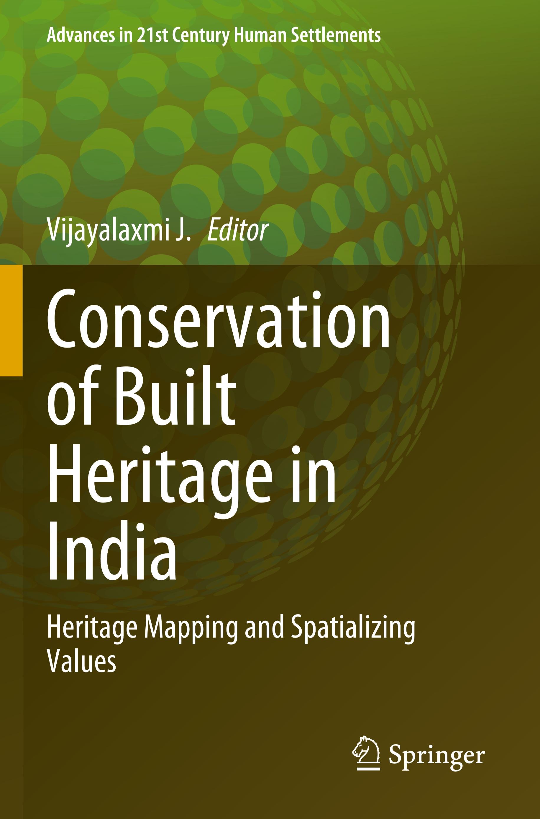 Vorderes Coverbild Conservation of Built Heritage in India