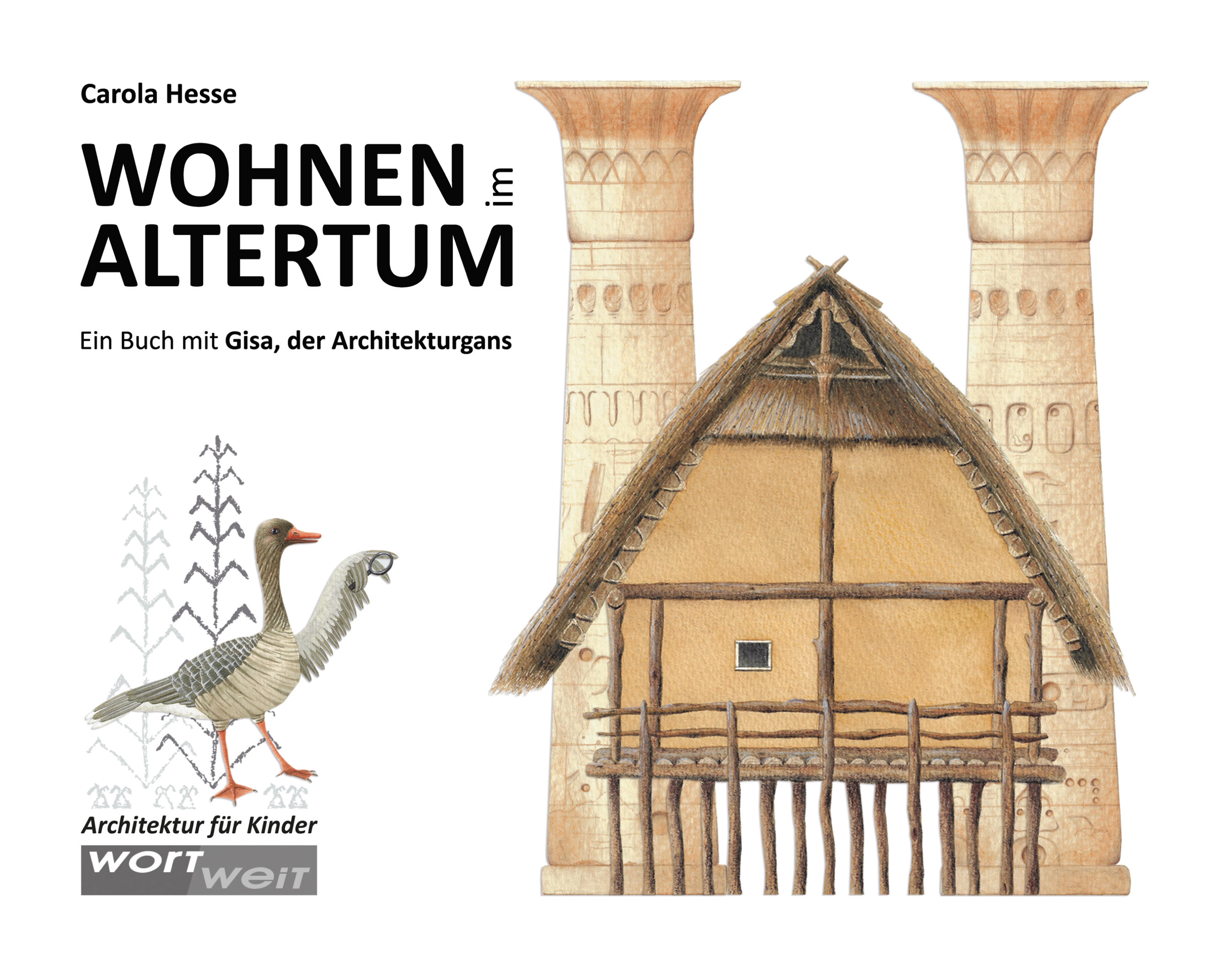 Vorderes Coverbild WOHNEN IM ALTERTUM