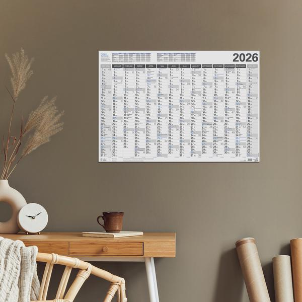 Beispielinhalt (Bild) Kleiner Wandtimer 2026