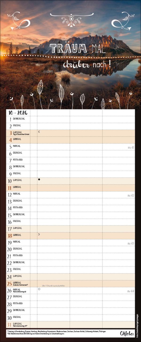 Beispielinhalt (Bild) Hier und jetzt Timer für 2 2026