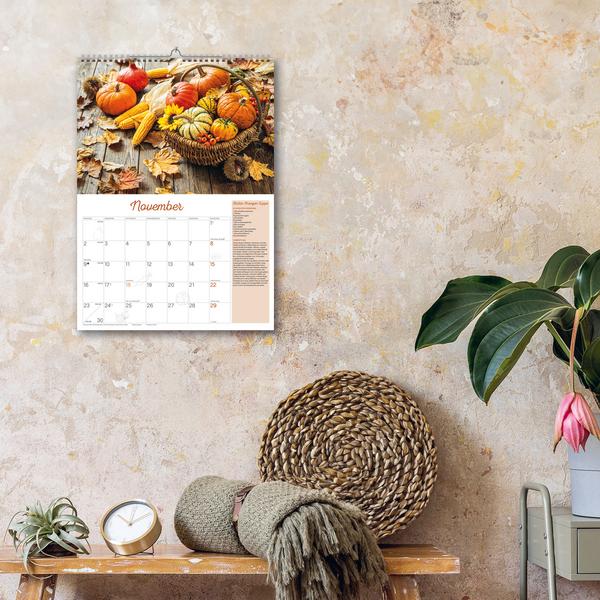 Beispielinhalt (Bild) Küchenkalender 2026