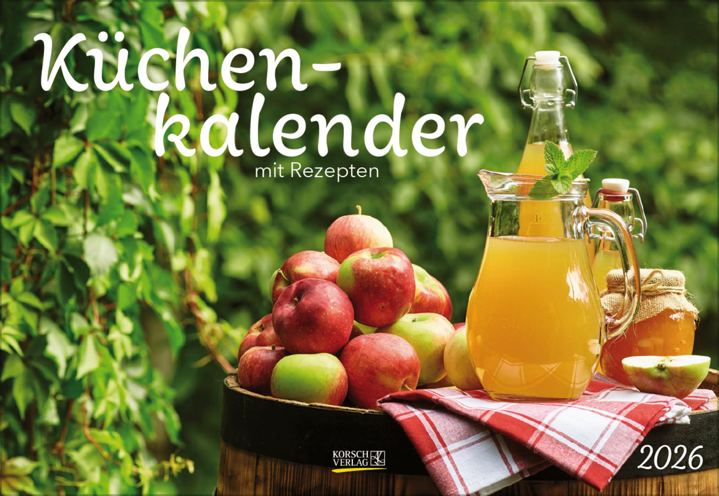 Vorderes Coverbild Küchenkalender 2026