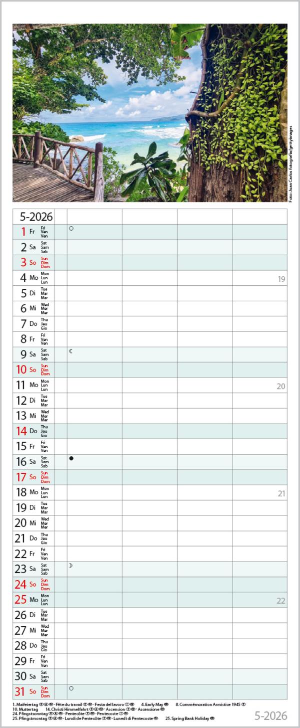 Beispielinhalt (Bild) Familienplaner Maritim 2026
