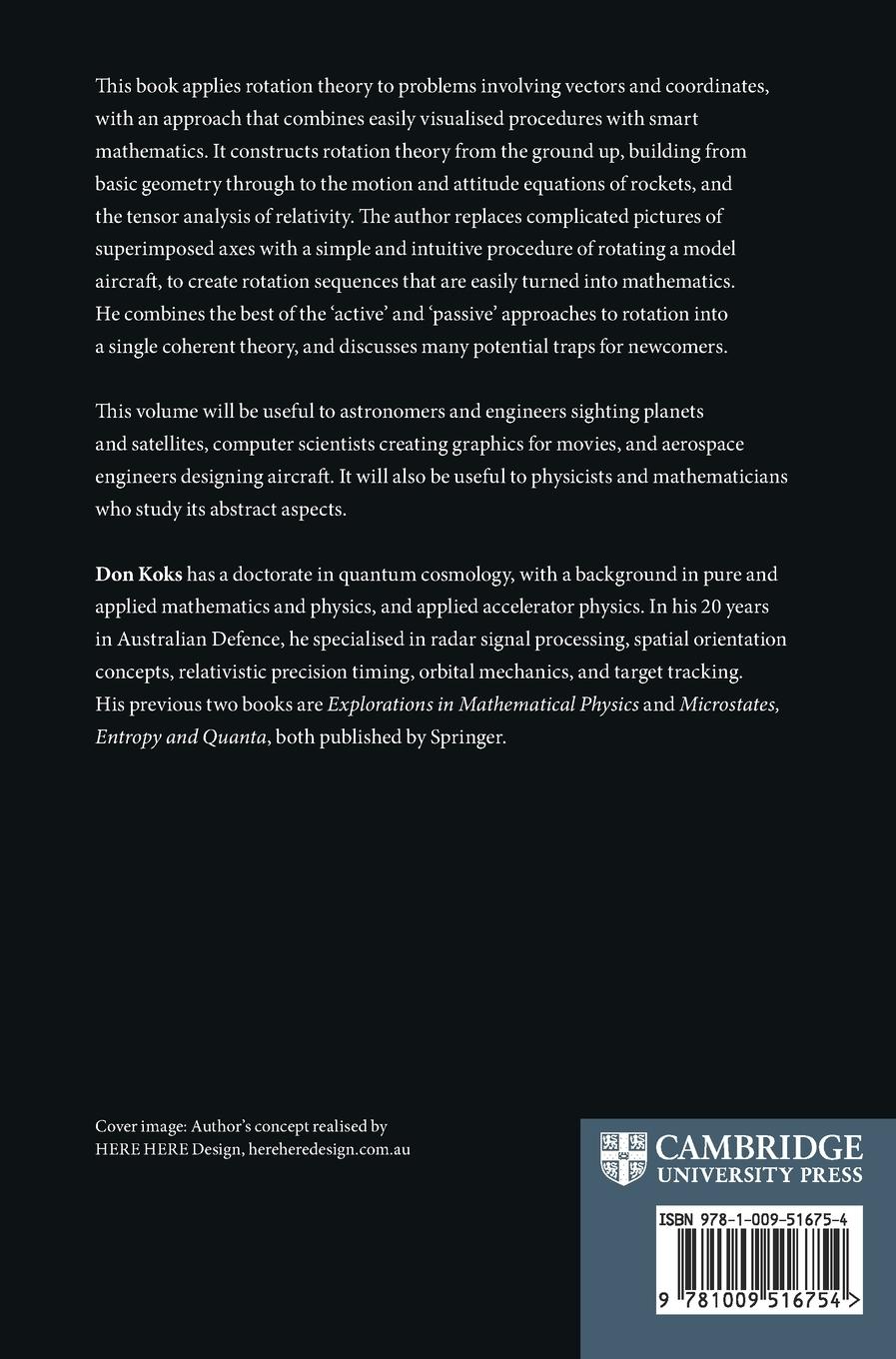 Rückseitencover Rotation Sequences and the Theory of Vectors and Coordinates