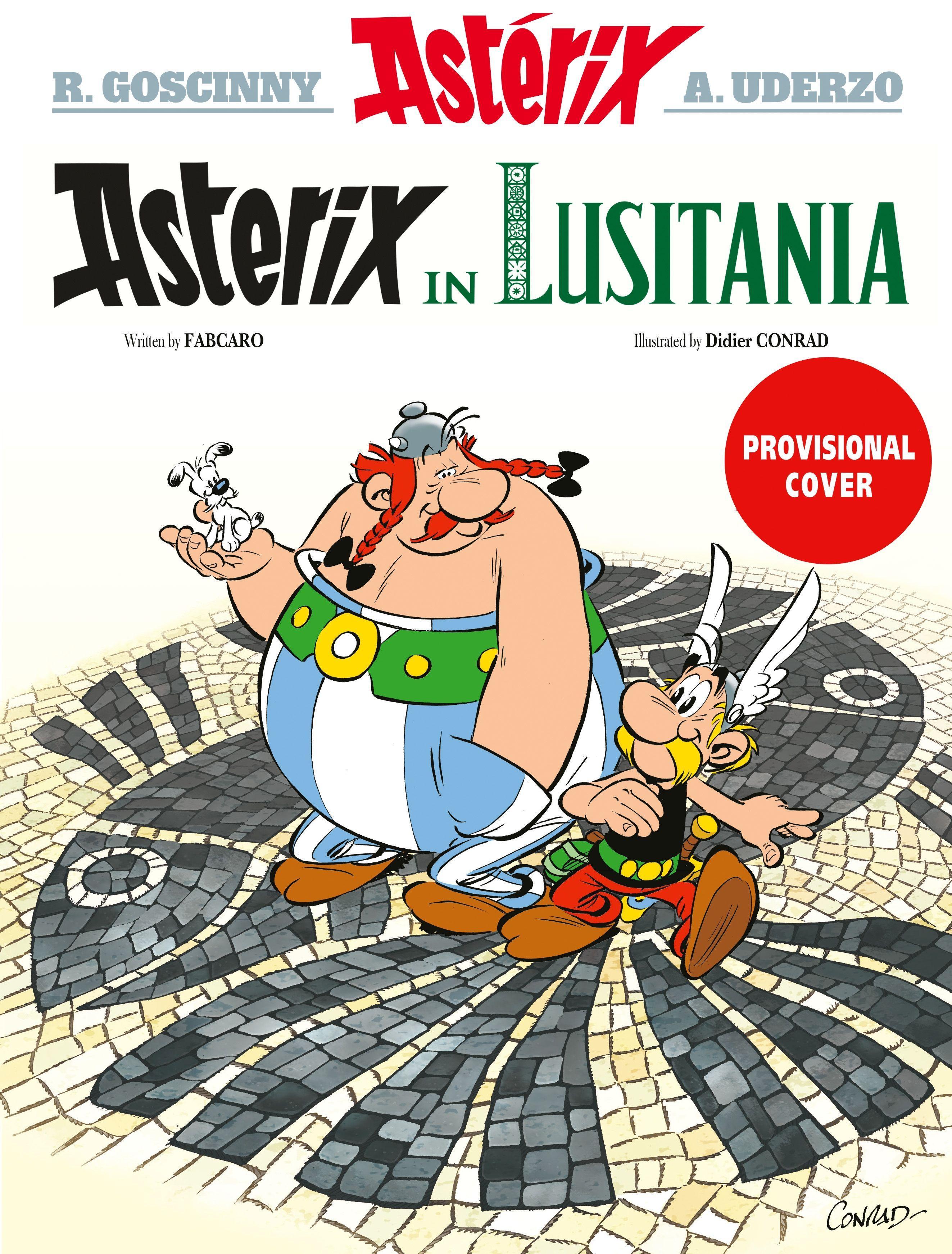 Vorderes Coverbild Asterix 41: Asterix in Lusitania
