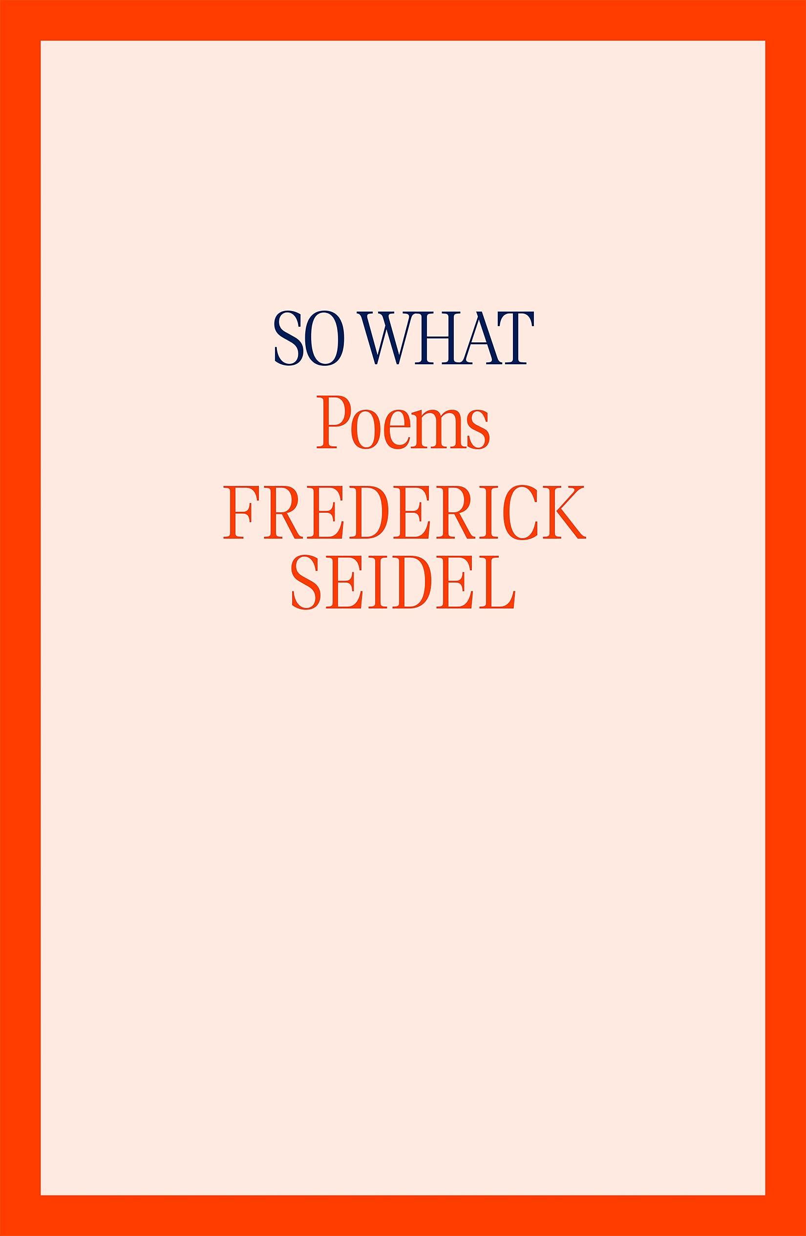 Vorderes Coverbild So What