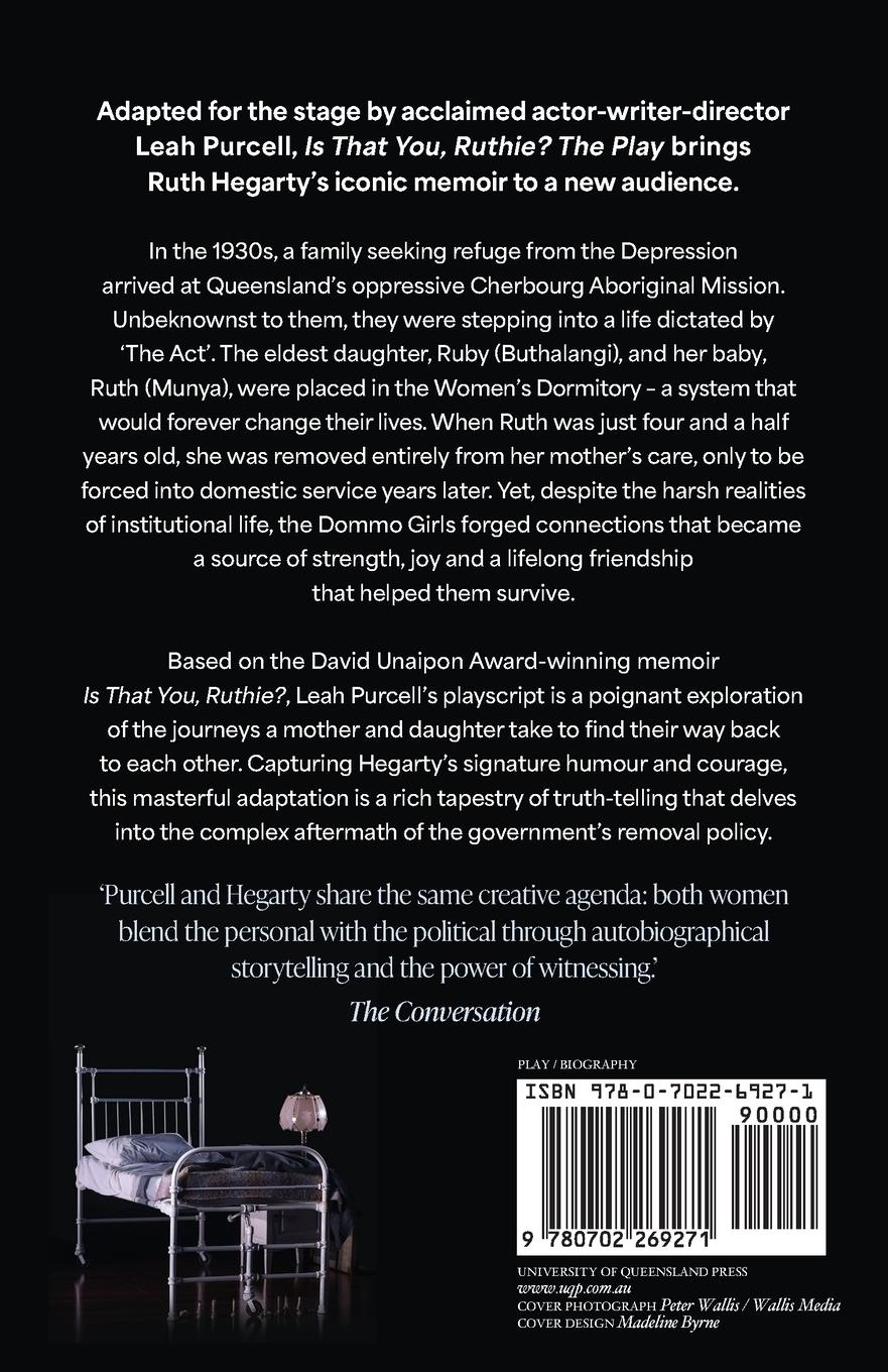 Rückseitencover Is That You, Ruthie?: The Play