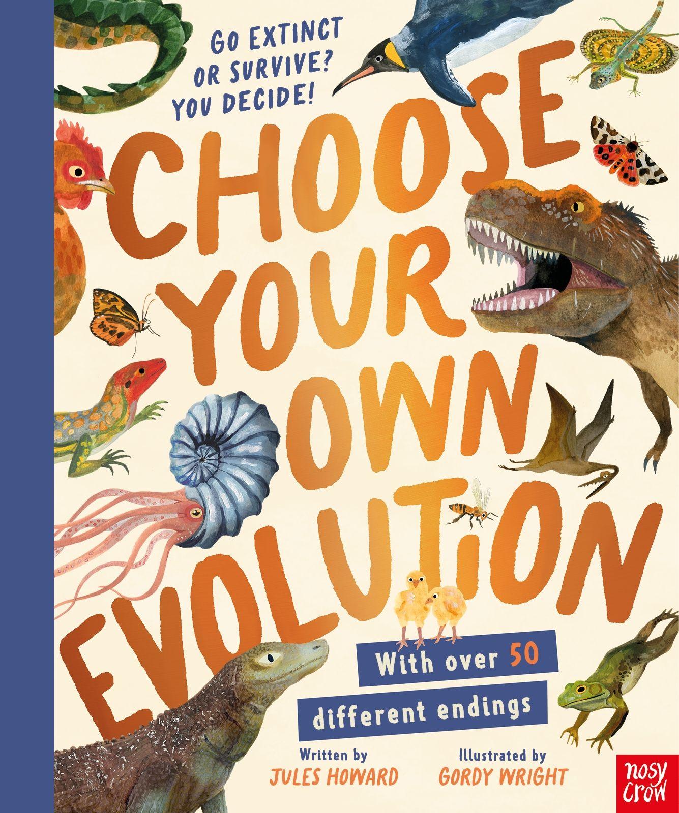 Vorderes Coverbild Choose Your Own Evolution: Go Extinct or Survive? You Decide!