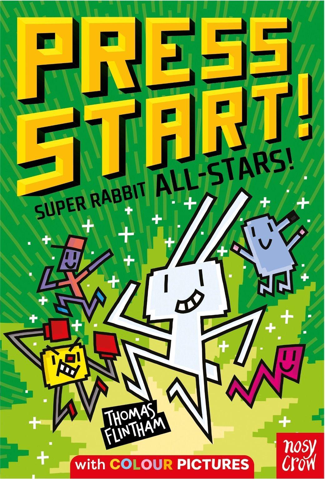 Vorderes Coverbild Press Start! Super Rabbit All-Stars!
