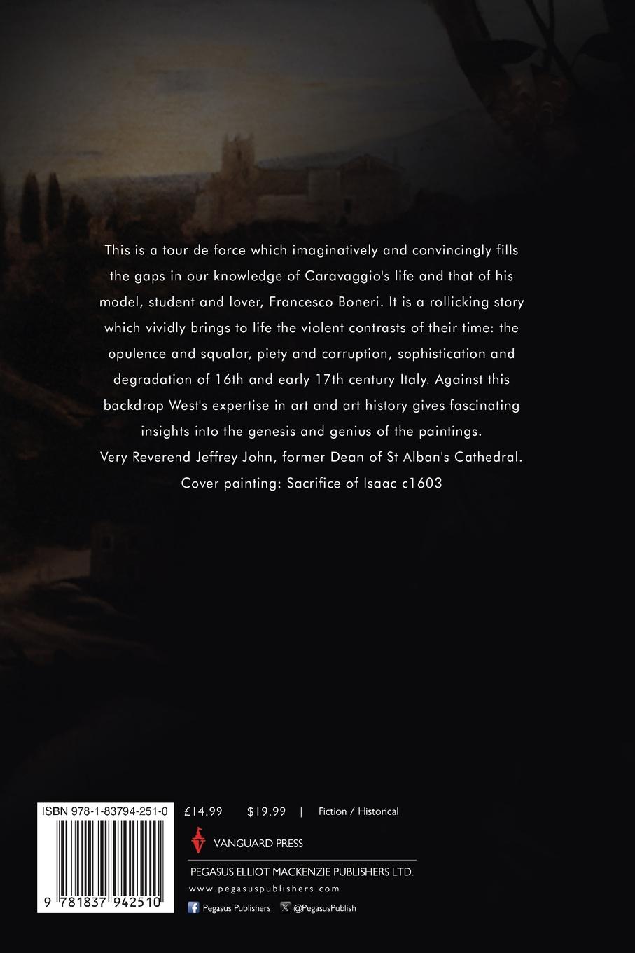 Rückseitencover Caravaggio's Boy