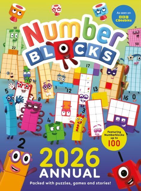 Vorderes Coverbild Numberblocks Annual 2026