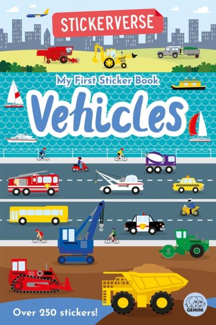 Vorderes Coverbild Stickerverse: My First Sticker Book Vehicles
