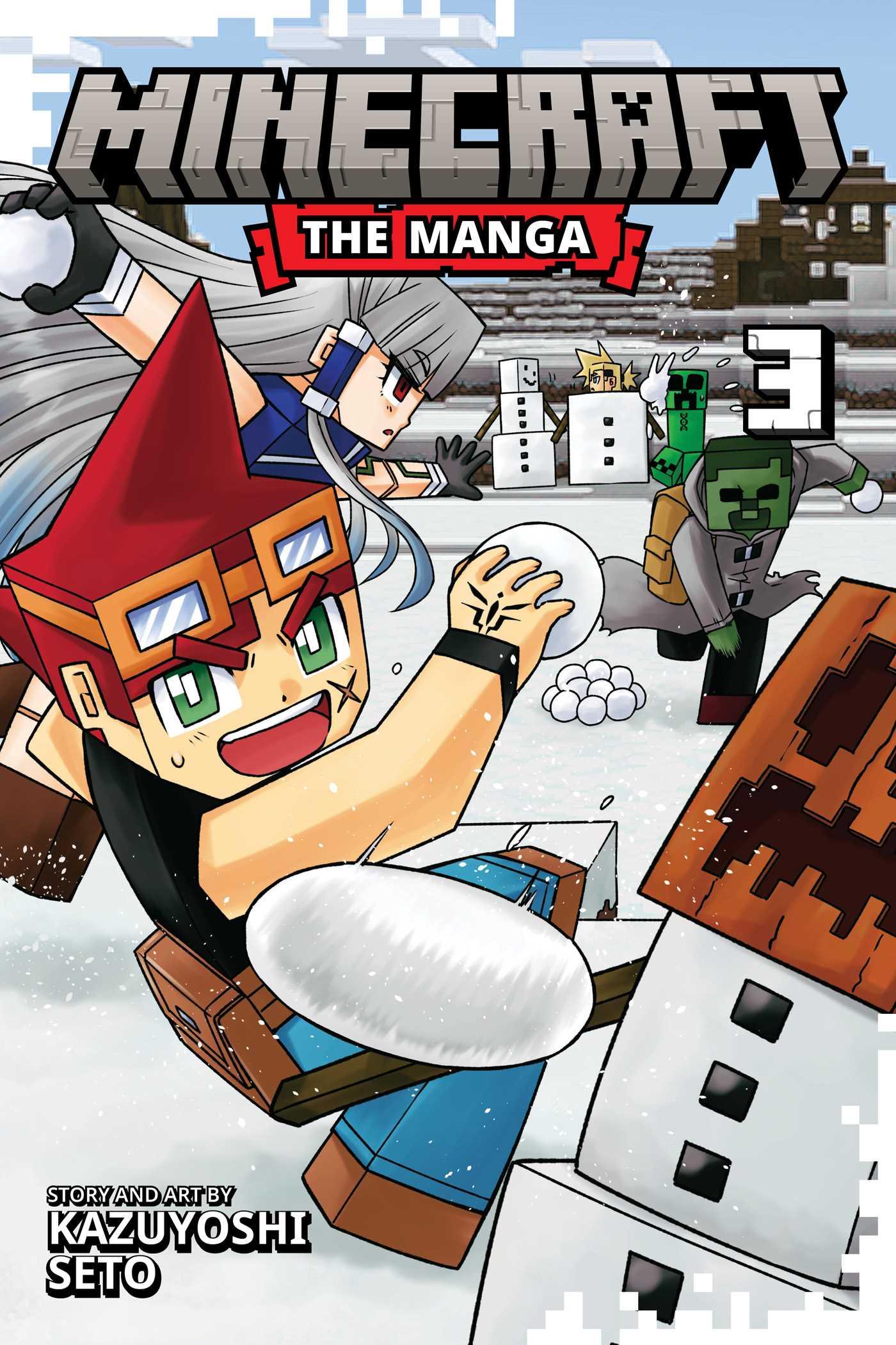 Vorderes Coverbild Minecraft: The Manga, Vol. 3