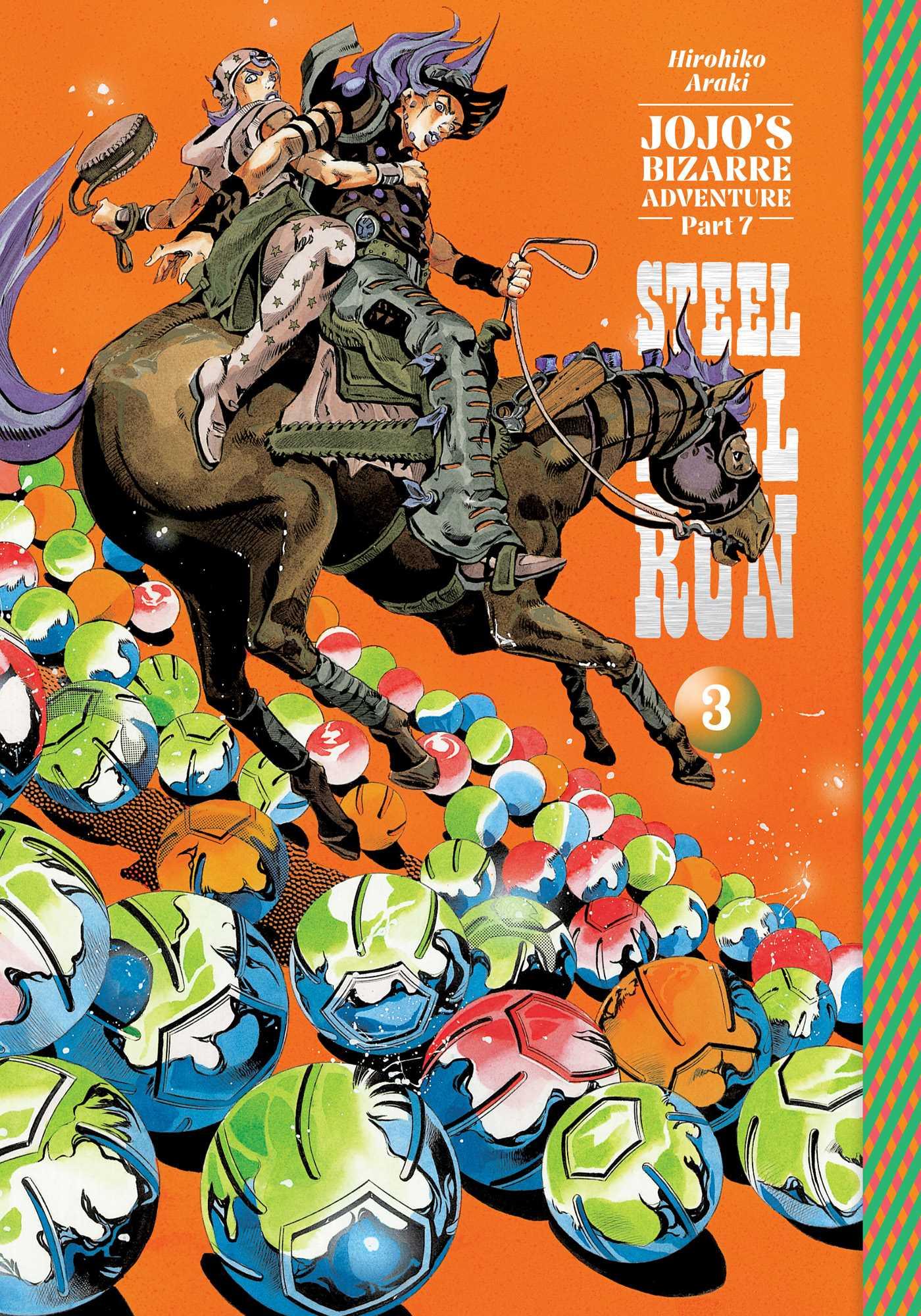 Vorderes Coverbild Jojo's Bizarre Adventure: Part 7--Steel Ball Run, Vol. 3