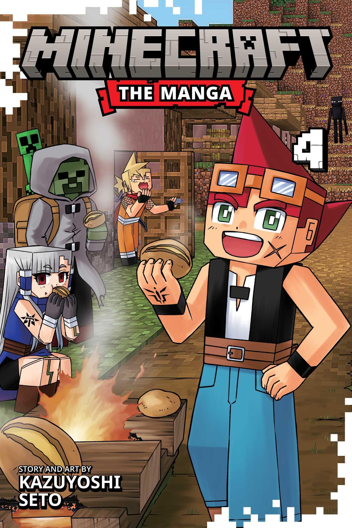 Vorderes Coverbild Minecraft: The Manga, Vol. 4