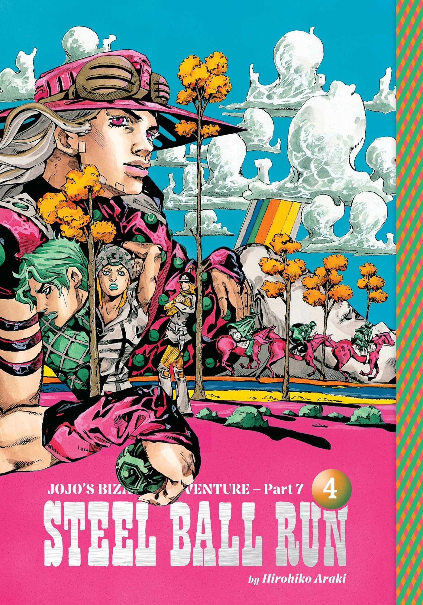 Vorderes Coverbild Jojo's Bizarre Adventure: Part 7--Steel Ball Run, Vol. 4