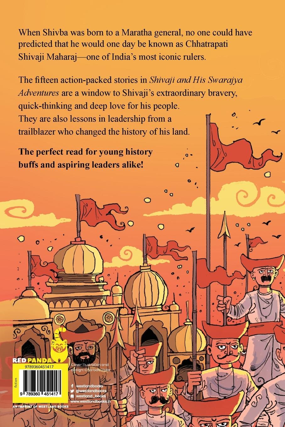 Rückseitencover Shivaji and His Swarajya Adventures