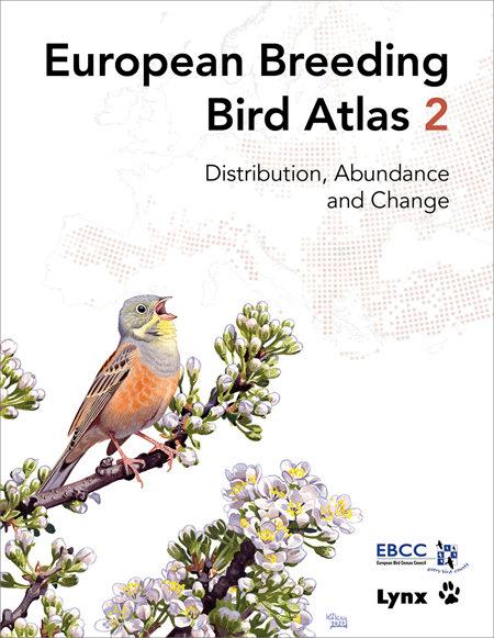Vorderes Coverbild European Breeding Bird Atlas 2