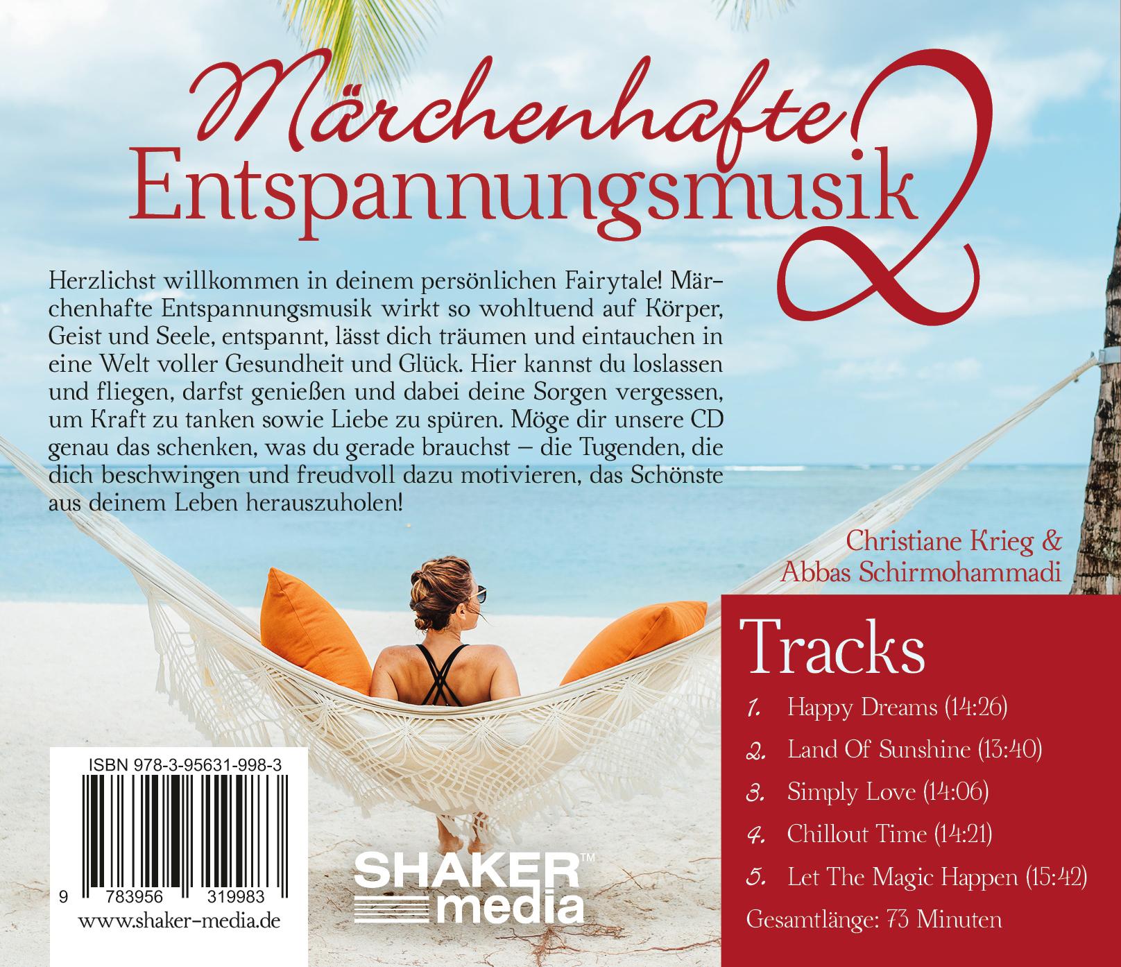 Rückseitencover Märchenhafte Entspannungsmusik 2