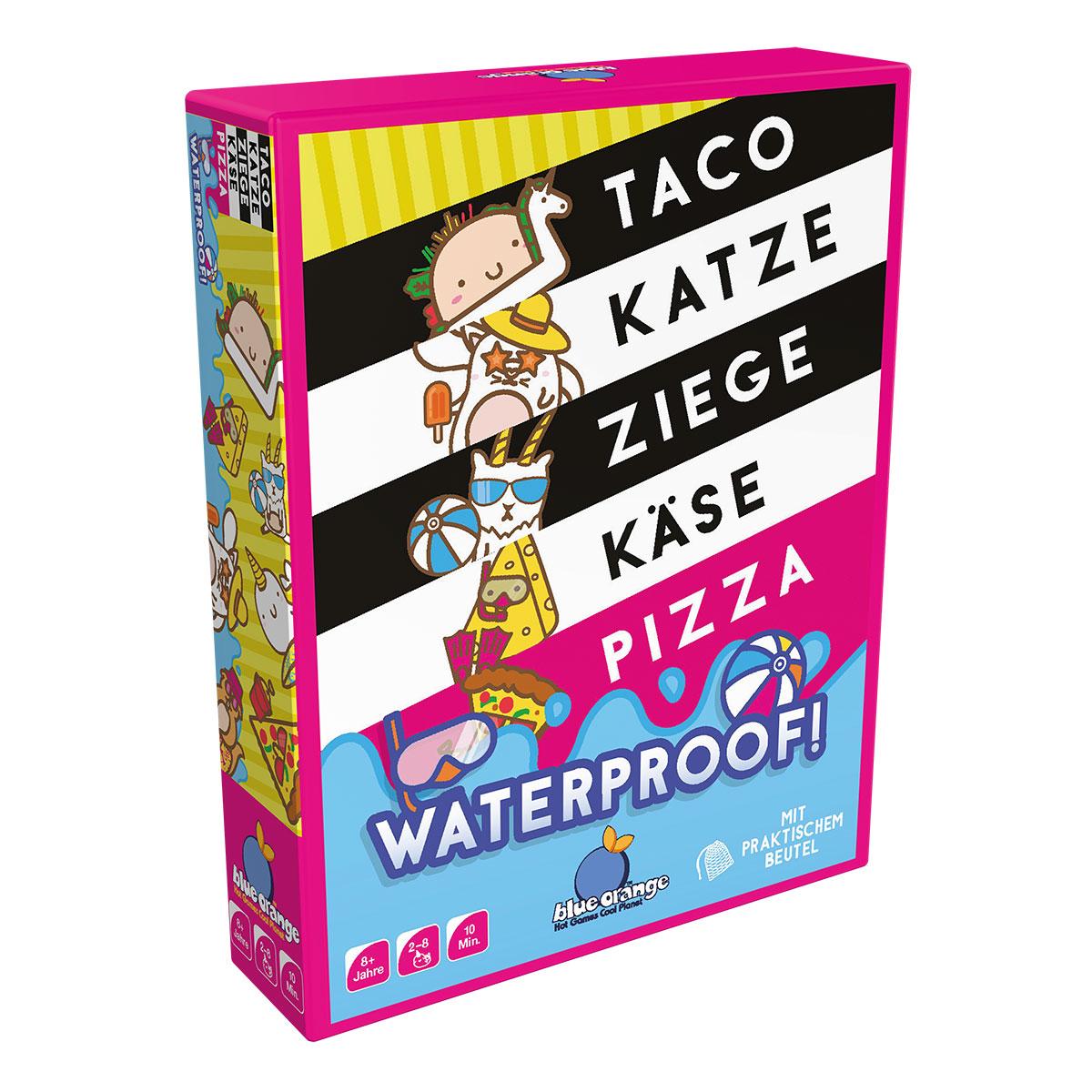 Beispielinhalt (Bild) Taco Katze Ziege Käse Pizza Waterproof