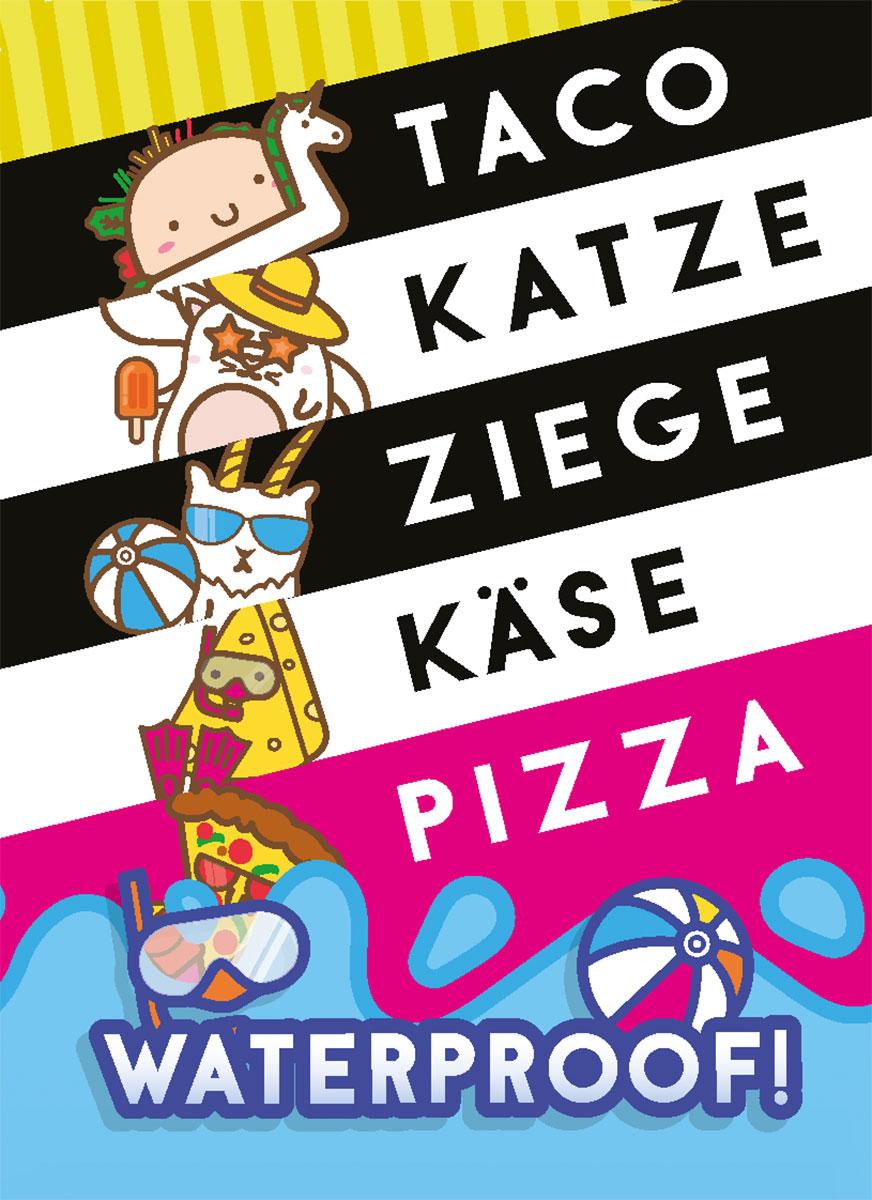 Beispielinhalt (Bild) Taco Katze Ziege Käse Pizza Waterproof